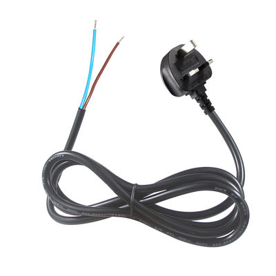 3-Kern-British Plug-Power-Cord
