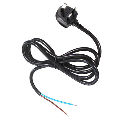 3-Kern-British Plug-Power-Cord