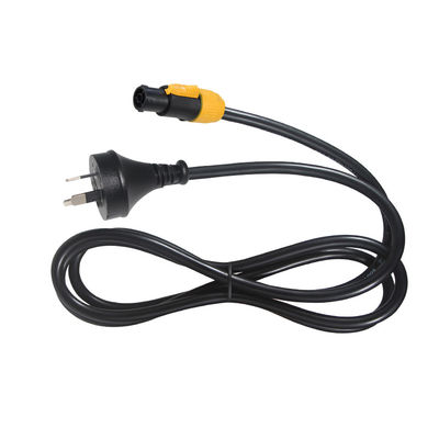 Hochwertiges AS/NZS 3112 Zertifiziert auf XLR3 Weibliches Stromkabel 10A 250V Schwerlast für professionelle Audiogeräte, Bühnenanwendung, DJ-Geräte