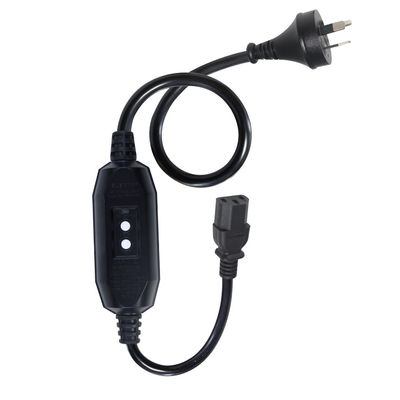AU 3P bis C13 Stromkabel RCD-Sicherheitsstecker für Computer Datenzentren mit AU-Standardzertifizierung