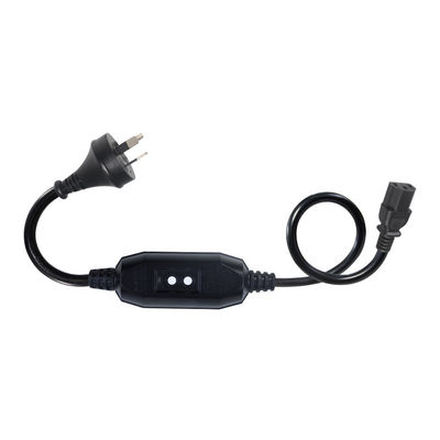 AU 3P bis C13 Stromkabel RCD-Sicherheitsstecker für Computer Datenzentren mit AU-Standardzertifizierung