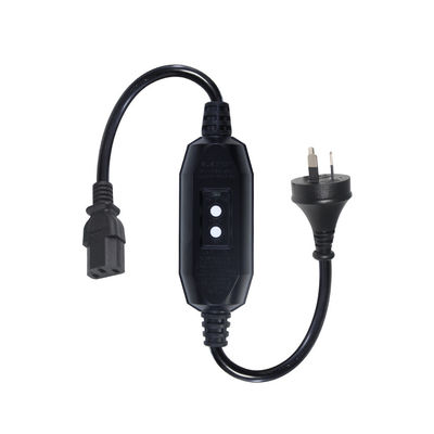 AU 3P bis C13 Stromkabel RCD-Sicherheitsstecker für Computer Datenzentren mit AU-Standardzertifizierung