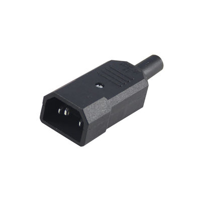 IEC 60320 C14 Stromanschluss 10A 250V V0 Flammschutz