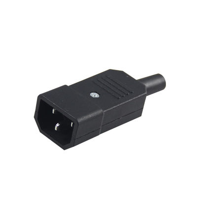 IEC 60320 C14 Stromanschluss 10A 250V V0 Flammschutz