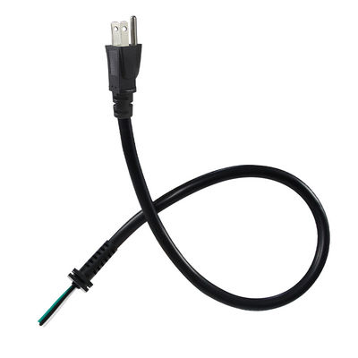 Hochflexibler SR-Stromkabel (NEMA 5-15P bis SR-Stecker für industrielle Geräte/medizinische Geräte 15A 120V 60Hz)