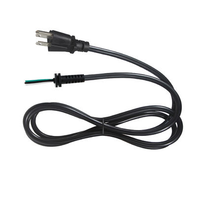 Hochflexibler SR-Stromkabel (NEMA 5-15P bis SR-Stecker für industrielle Geräte/medizinische Geräte 15A 120V 60Hz)