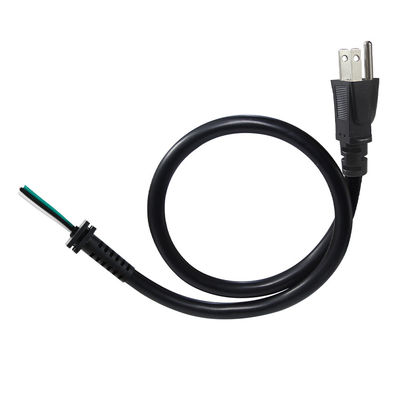 Hochflexibler SR-Stromkabel (NEMA 5-15P bis SR-Stecker für industrielle Geräte/medizinische Geräte 15A 120V 60Hz)
