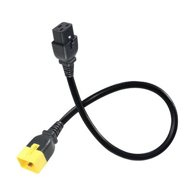 Verriegelungskabel C19 auf C20 Stromverlängerung 16A 250V 14AWG