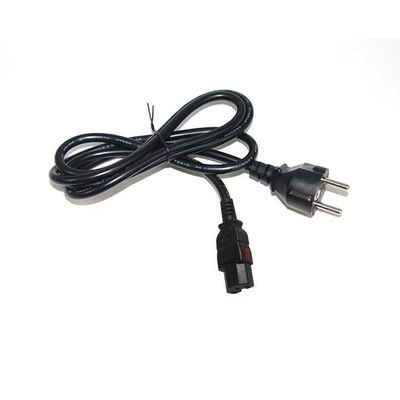 Zertifiziertes EU 2Pin bis C15 Stromkabel 10A 250V mit VDE/CE-Sicherheit für Haushaltsgeräte und Server-Rack (1.2M Heavy Duty)