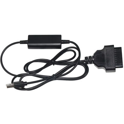 USB-zu-OBD-Spannungsauftriebskabel 5V bis 12V Step-Up-Wandler für Fahrzeugladesysteme mit Kurzschlussschutz (Eingang 5V Ausgang 12V)