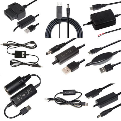 12V bis 9V/5V DC-DC Buck Converter Modul USB A zu Micro-USB für DIY-Elektronik/Stromversorgung mit Kurzschlussschutz