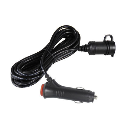 12V/24V Autosigarette-Züchter-zu-Steckdose-Verlängerungskabel mit doppelten USB-Anschlüssen für Ladegeräte für Wohnwagen 10A 3Meter CE-zertifiziert