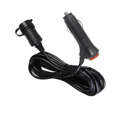 12V/24V Autosigarette-Züchter-zu-Steckdose-Verlängerungskabel mit doppelten USB-Anschlüssen für Ladegeräte für Wohnwagen 10A 3Meter CE-zertifiziert