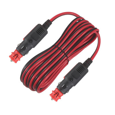 Dual-Mann 12V/24V Zigarettenleuchter-Verlängerungsseil Schwerlast für Auto, Wohnmobil, Außenbereich - 3FT/5FT Wasserdicht Universal
