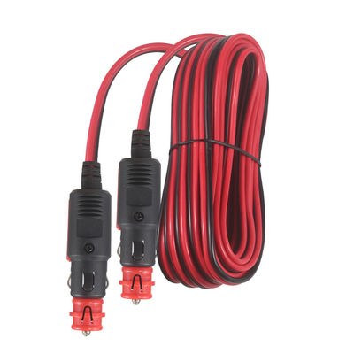 Dual-Mann 12V/24V Zigarettenleuchter-Verlängerungsseil Schwerlast für Auto, Wohnmobil, Außenbereich - 3FT/5FT Wasserdicht Universal
