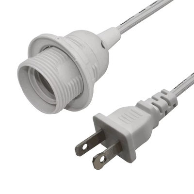 Flammschutz-E26-Lichtanschlussadapter mit Dimmerschalter