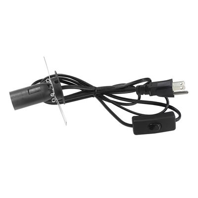 Einstellbarer NEMA5-15P E14 Glühbirnenadapter Kabel Dimmbarer Steckdosenkonverter mit 303 Schalter
