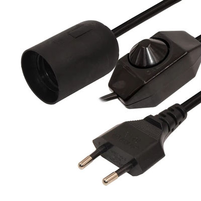 Einstellbares, dimmbares EU-Stecker-E27-Glühlampenkabel mit Deckenlampe für Innenbeleuchtung 220-240 V Hitzebeständig