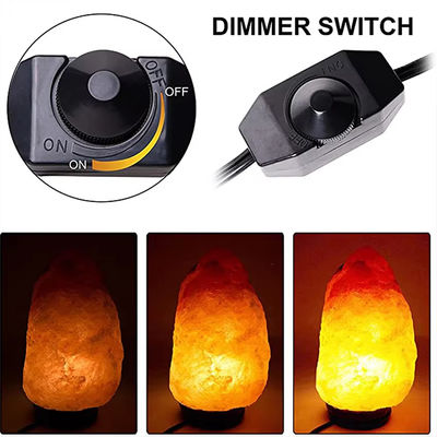 UK Stecker E27 Dimmbarer Lampenhalterkabel mit Drehschalter für Schlafzimmer/Bürobeleuchtung, 110V-240V, Keramiksteckdose (IP44)