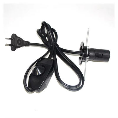 Einstellbarer rotierbarer E14-Glühlampenhalter mit AU-Stecker und Dimmer-Schalter für Heim-/Bürobeleuchtung, 110-250V IP20 (CE-Zertifiziert)