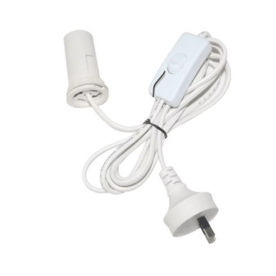 AU Stecker in E27 Steckdosenwandler, 303 Schalterlampenadapter 250V 10A für Deckenventilator / Leuchtturm