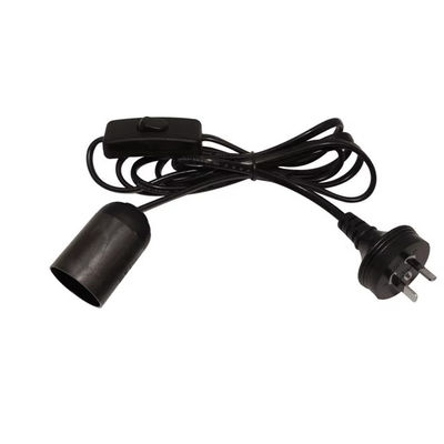 AU Stecker in E27 Steckdosenwandler, 303 Schalterlampenadapter 250V 10A für Deckenventilator / Leuchtturm
