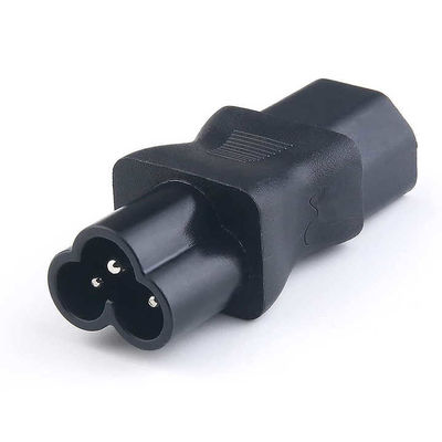Hochstromuniversaler C13 bis C6 Stromadapter Stecker 3-Stick-Eingang für Rechenzentrum/Bürogeräte 100-240V 10A CE-zertifiziert