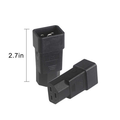 C13 bis C20 Steckeradapter 16A 250V für Industriegeräte