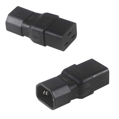 3-Stift-Adapter C19 bis C20 für Rechenzentren/Server-Racks, 15A 250V, CE-zertifiziert, wasserdichtes Design