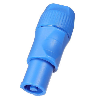 NAC3MPA PowerCON A-Typen männlicher Stecker, Blau, Stromzufuhr, 20A 250V Wechselstrom, Schließstecker für professionelle Bühnengeräte