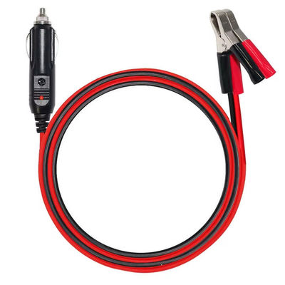 12V/24V Zigaretteneinstellung zu Akku-Clips Adapterkabel für die Notstromversorgung des Autos Sonnenladegerät 16AWG
