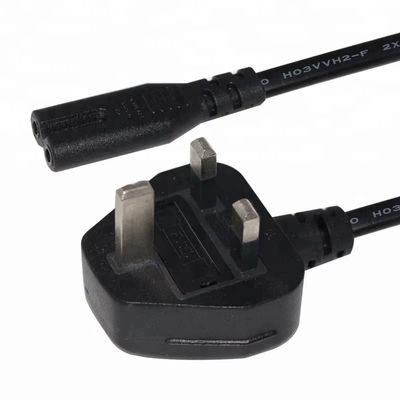 UK zu C7 Stromkabel 1.5M 250V 2.5A 18AWG Flexibles PVC für Nintendo Switch/Lautsprecher/Laptop-Stromversorgungsadapter