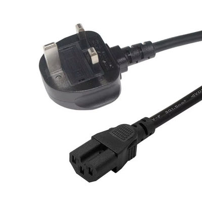 UK Standard C15 Stromkabel Schwerlastkessel Blei 3-Pin Stecker an IEC C15 Kabel für Wasserkessel Kaffeemaschine mit Optionen