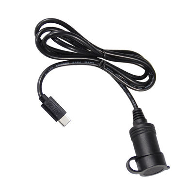 12V 24V Dual-Input USB-C Auto-Ladegerät Adapter-Wandler für Fahrzeugladung mit QC3.0 Schnellladung & Sicherheitsschutz