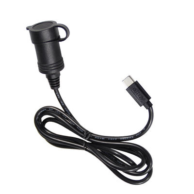 12V 24V Dual-Input USB-C Auto-Ladegerät Adapter-Wandler für Fahrzeugladung mit QC3.0 Schnellladung & Sicherheitsschutz
