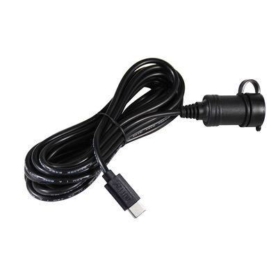 12V 24V Dual-Input USB-C Auto-Ladegerät Adapter-Wandler für Fahrzeugladung mit QC3.0 Schnellladung & Sicherheitsschutz