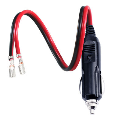 12V-Autoleuchteranschluss zum Faston 850-Terminalanschlusskabel für Stromversorgung