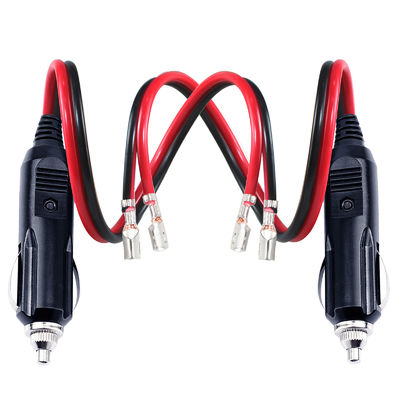 12V-Autoleuchteranschluss zum Faston 850-Terminalanschlusskabel für Stromversorgung