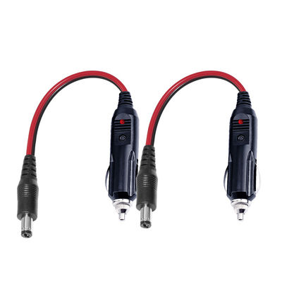 12V Zigarettenschalter für Autos Stecker zum Gleichspannverbindungs-Stromkabel für Dash Cam Router-Kühler und DIY-Geräte
