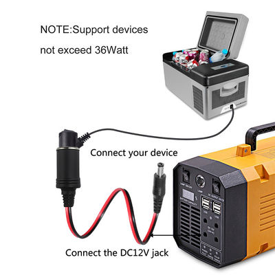 Cigarette Lighter Socket to DC Plug Power Cable for 12V 24V Stromversorgung
