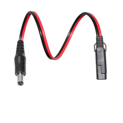 SAE-to-DC-Stecker-Power-Adapterkabel für 12V-Solarpanel-Batteriesatz für Motorräder und DIY-Elektronik