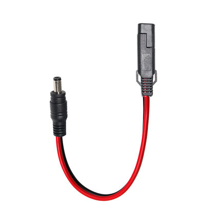 SAE-to-DC-Stecker-Power-Adapterkabel für 12V-Solarpanel-Batteriesatz für Motorräder und DIY-Elektronik
