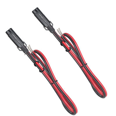 SAE-Kabel zu verzinntem Kupferdraht, 12V 24V Solarpanel-Anschluss