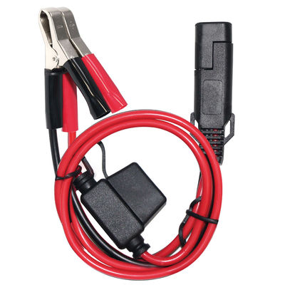 SAE zu Alligator Clip Stromkabel für 12V Batterieladung Solarpanel Inverter Automotive und DIY Verwendung