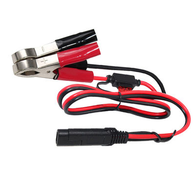 SAE zu Alligator Clip Stromkabel für 12V Batterieladung Solarpanel Inverter Automotive und DIY Verwendung
