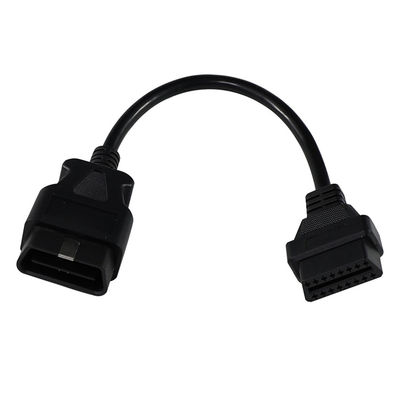 OBD-II-Männlich-Weiblich-Verlängerungskabel mit 16-Pin-Anschlüssen für die Installation eines GPS-Trackers für Autodiagnosescanner