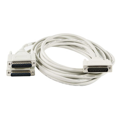 DB44 Männlich-zu-Doppel-DB25 Männlich-Adapter-Splitterkabel für CNC-Bewegungskontroller oder industrielle I/O-Erweiterung