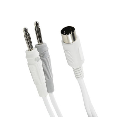 5-Pin 180° DIN Weibliche bis Doppel-Bananen-Steckkabel für Audio-Tests oder Stromversorgungsgeräte