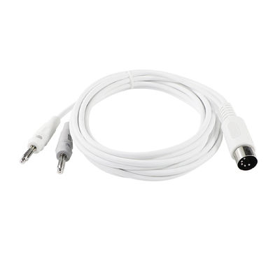 5-Pin 180° DIN Weibliche bis Doppel-Bananen-Steckkabel für Audio-Tests oder Stromversorgungsgeräte
