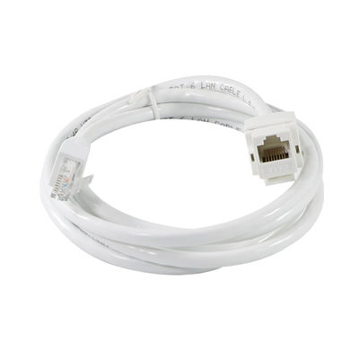 Werkzeugfreier Cat6 RJ45 Keystone Inline Coupler weiblich auf weiblich für Ethernet-Patch-Panels oder Wandplatten 8P8C LAN-Netzwerkadapter